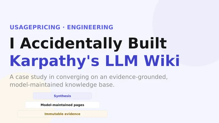 I Accidentally Built Karpathy's LLM Wiki