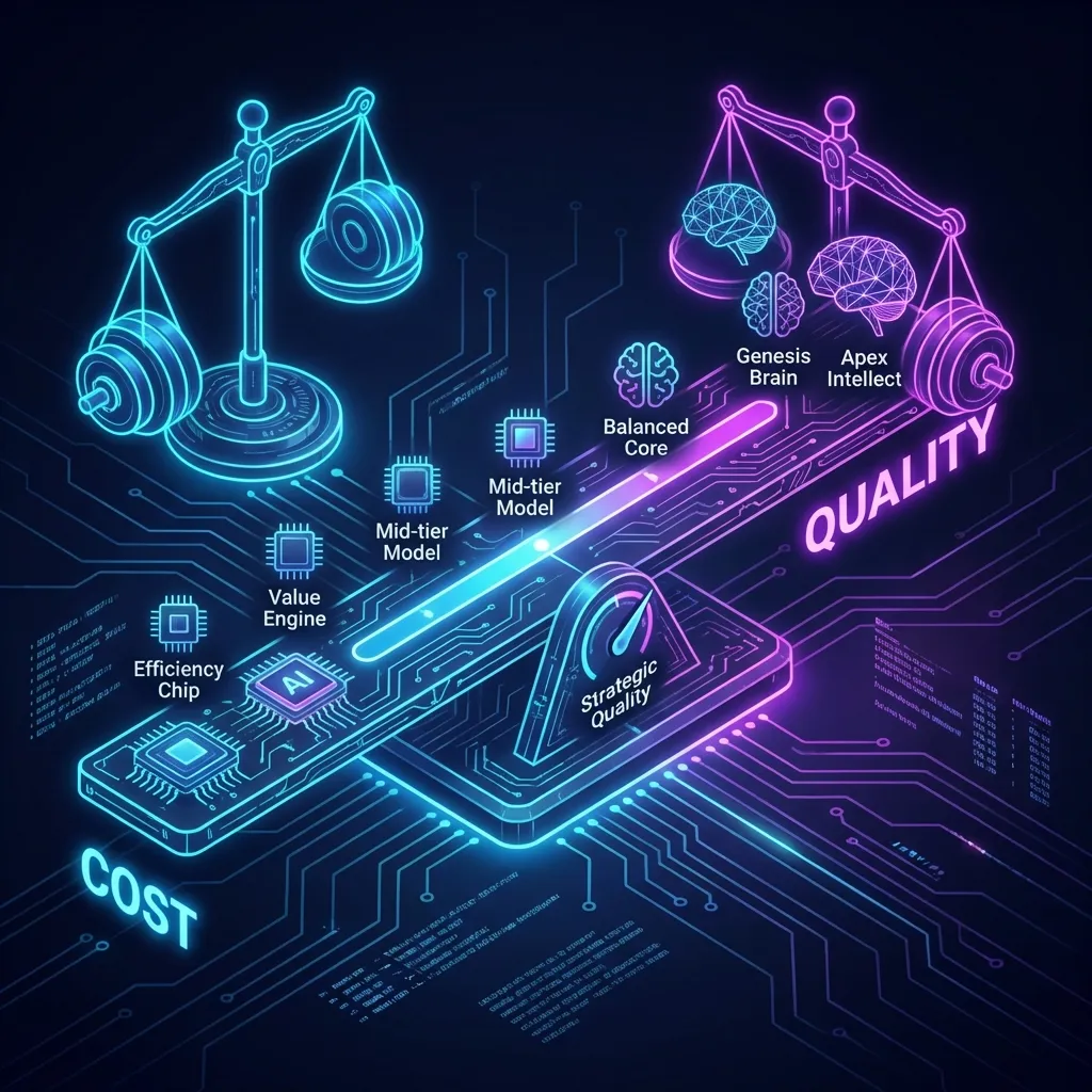 AI Model Selection: Cost vs. Quality Trade-offs