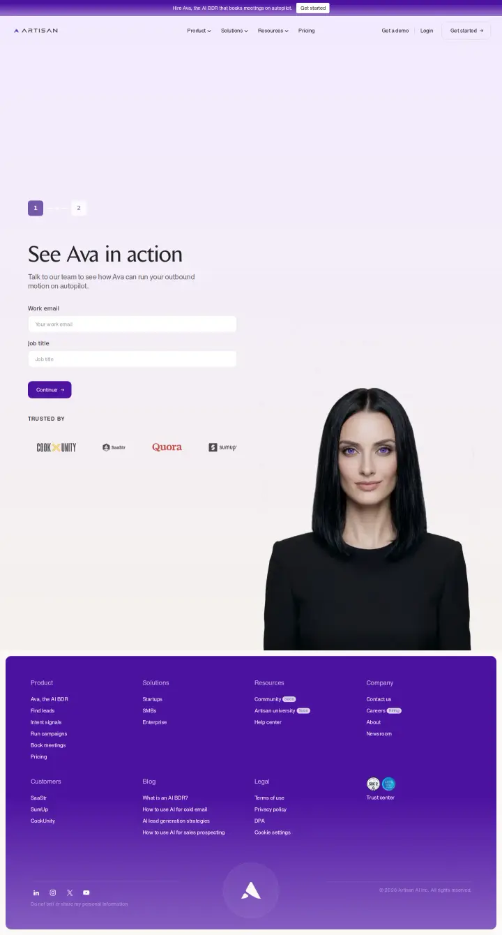 Artisan enterprise, captured Jul 14, 2026