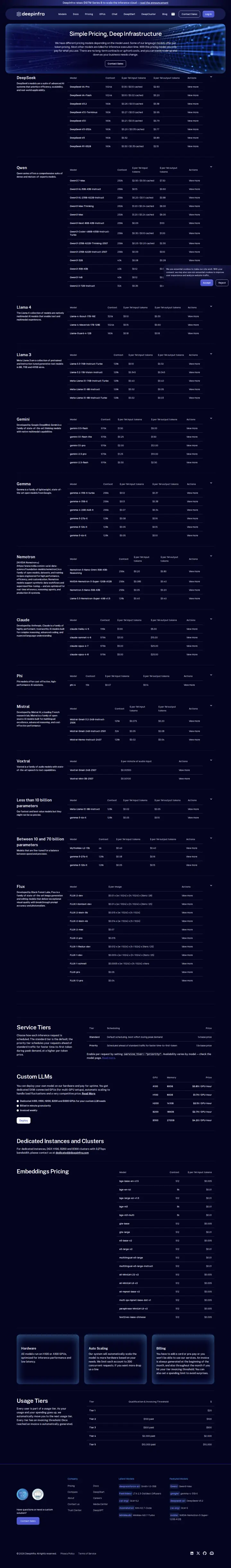 DeepInfra main, captured Jun 30, 2026
