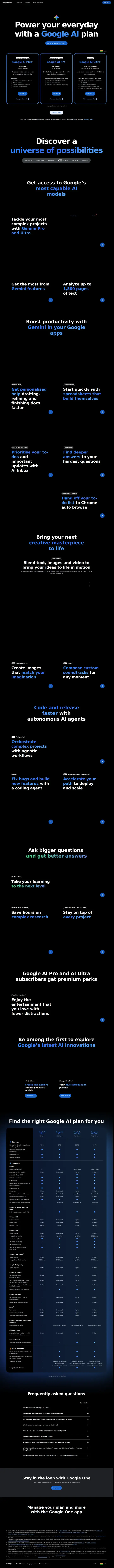 Google Google AI Pro & Ultra, captured Jul 14, 2026