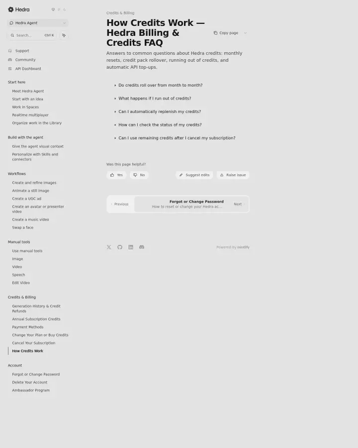 Hedra docs-pricing, captured Jul 29, 2026