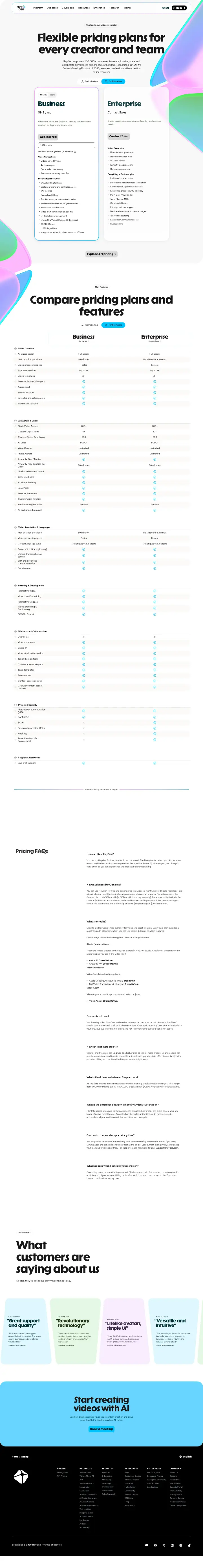 HeyGen main-businesses, captured May 30, 2026