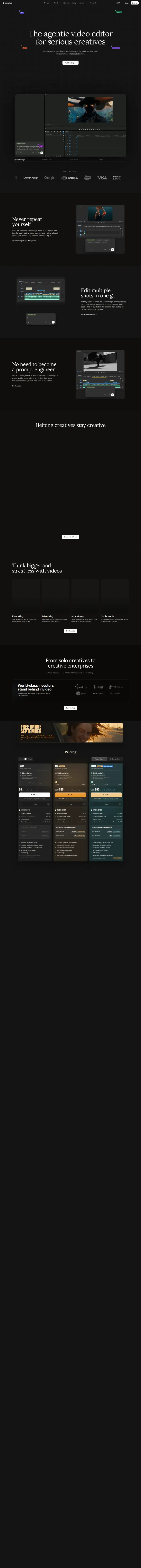 InVideo AI product, captured Sep 20, 2026