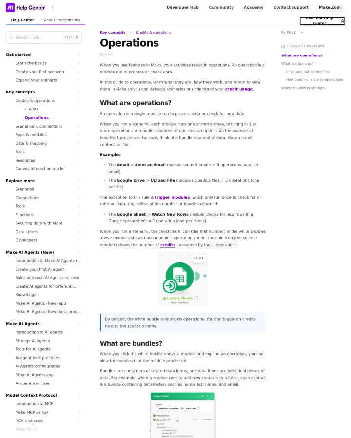 Make docs-operations, captured Jun 11, 2026