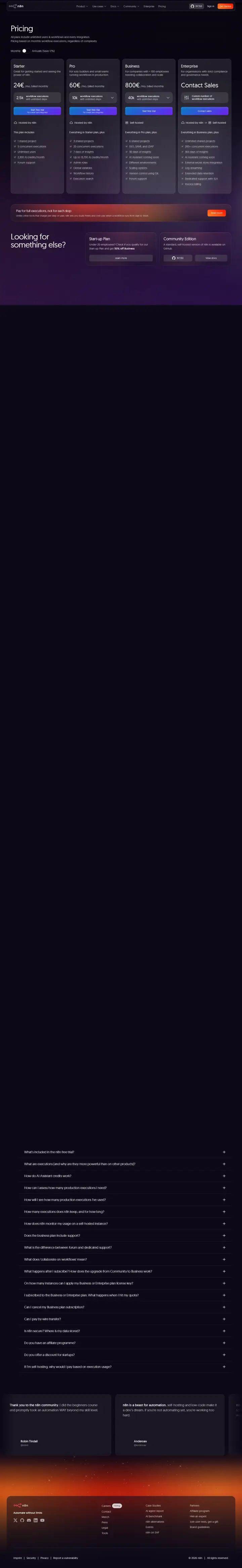 n8n main-monthly, captured Jul 22, 2026