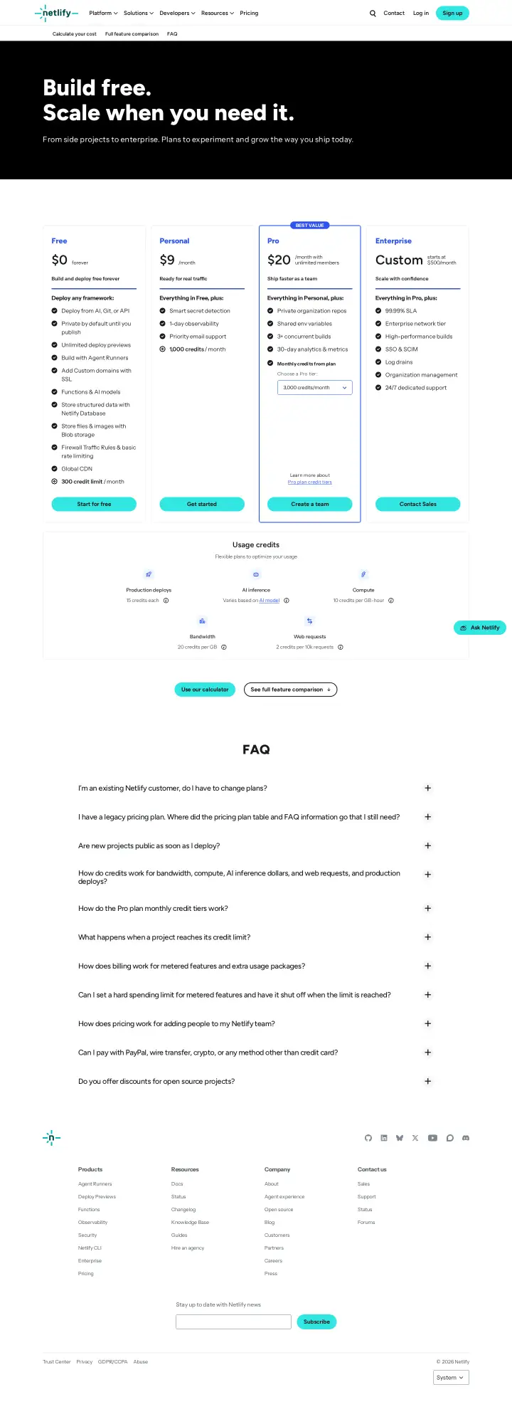 Netlify main-default, captured Jul 29, 2026