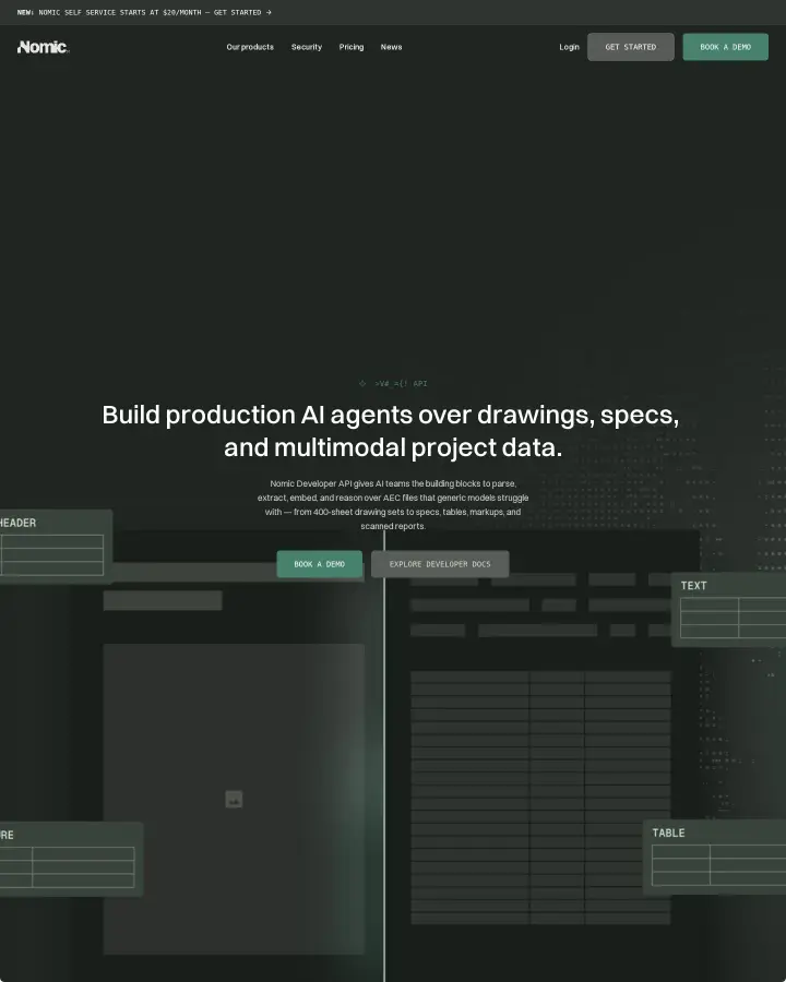 Nomic developer-api, captured Aug 5, 2026