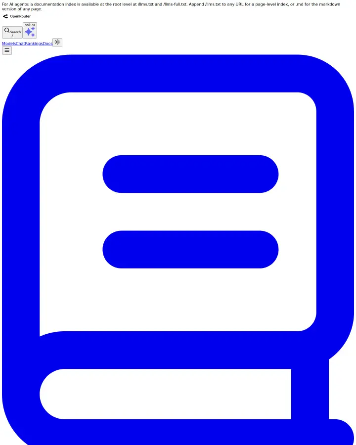 OpenRouter docs-faq, captured Jun 10, 2026