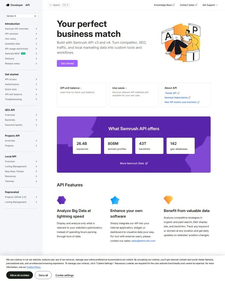 Semrush api-pricing, captured Aug 26, 2026