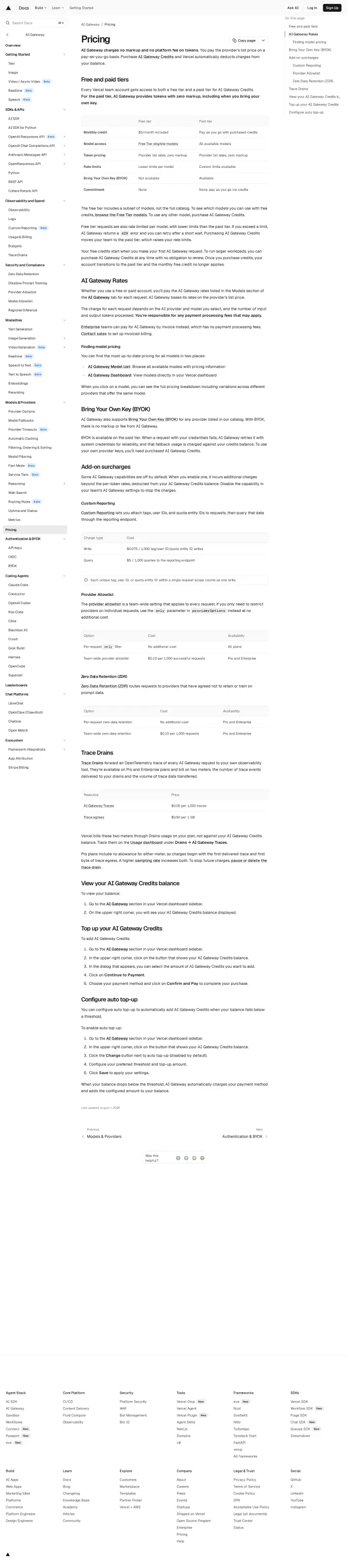 Vercel ai-gateway, captured Aug 11, 2026