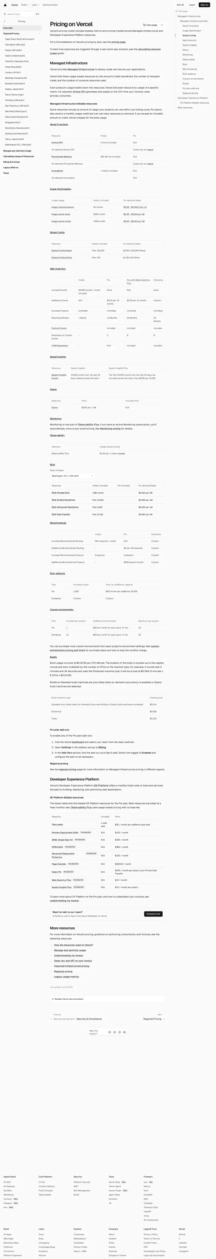 Vercel docs-pricing, captured Aug 26, 2026