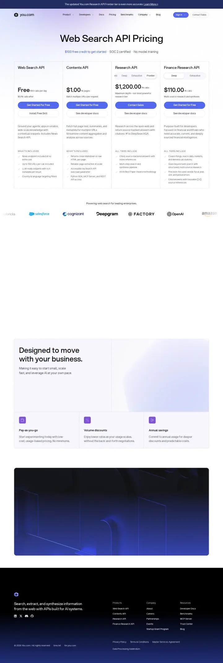 You.com main-research-frontier, captured Jul 29, 2026