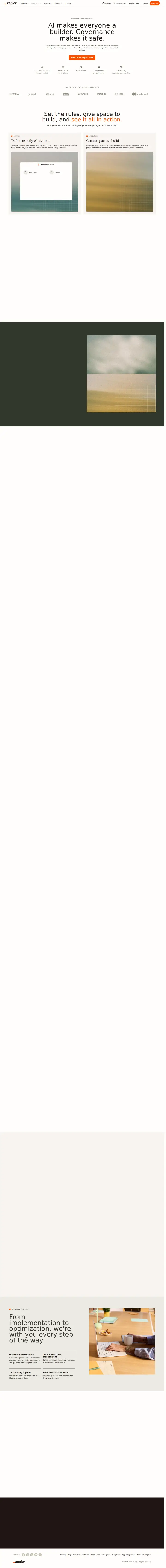 Zapier enterprise, captured Jun 2, 2026