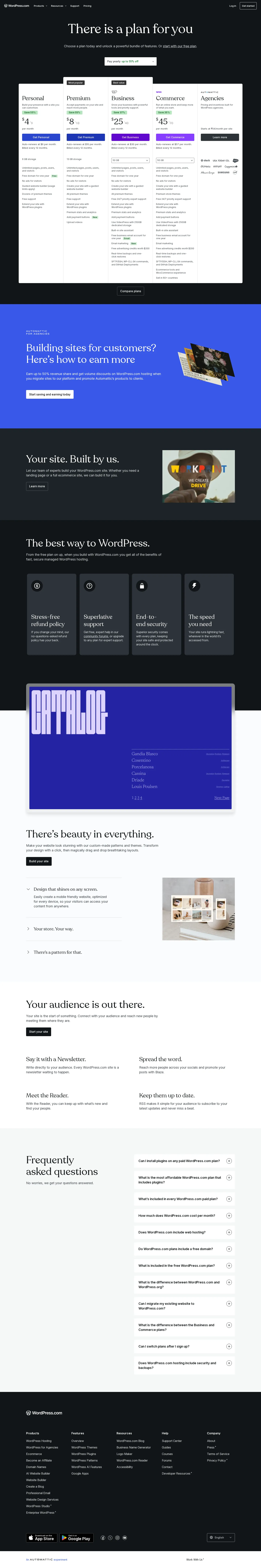 2-year and 3-year billing tiers added; Jetpack bundle/product prices fully disclosed - WordPress.com's billing-period selector grew from 3 options (Monthly/Annual/2-ye