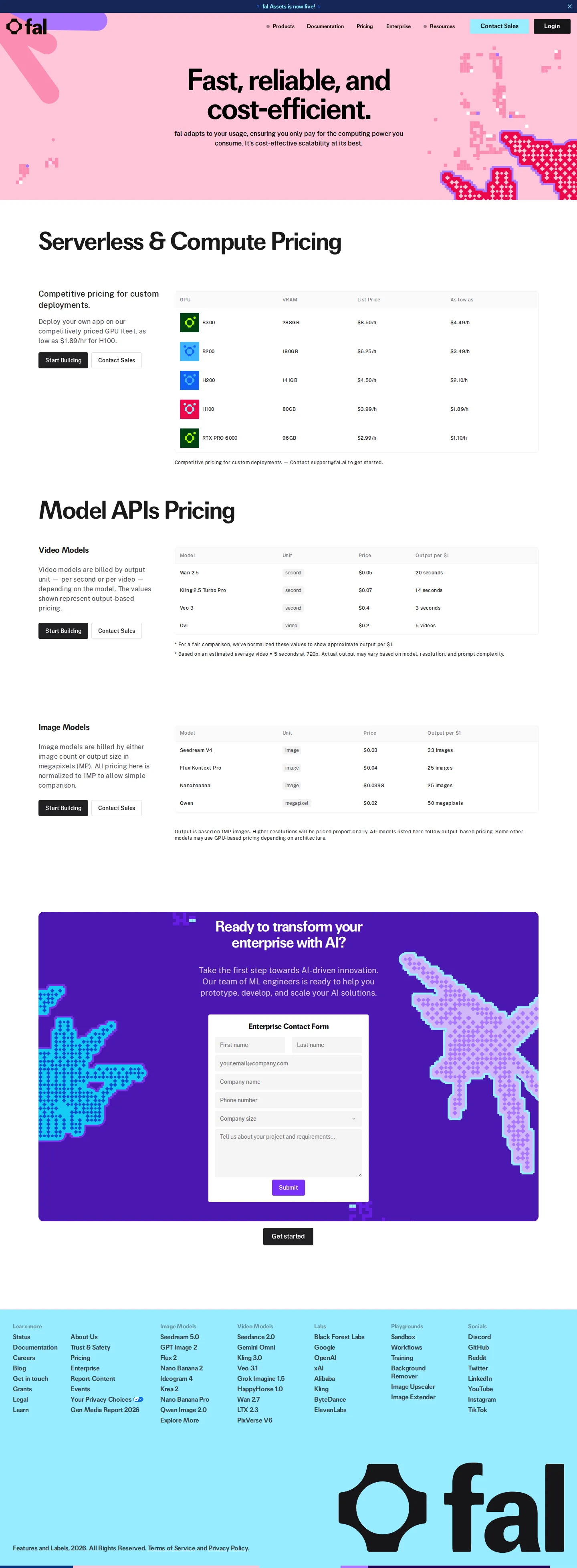 GPU compute split into List Price and 'As low as' - The Serverless & Compute table dropped its per-second column and now publishes t