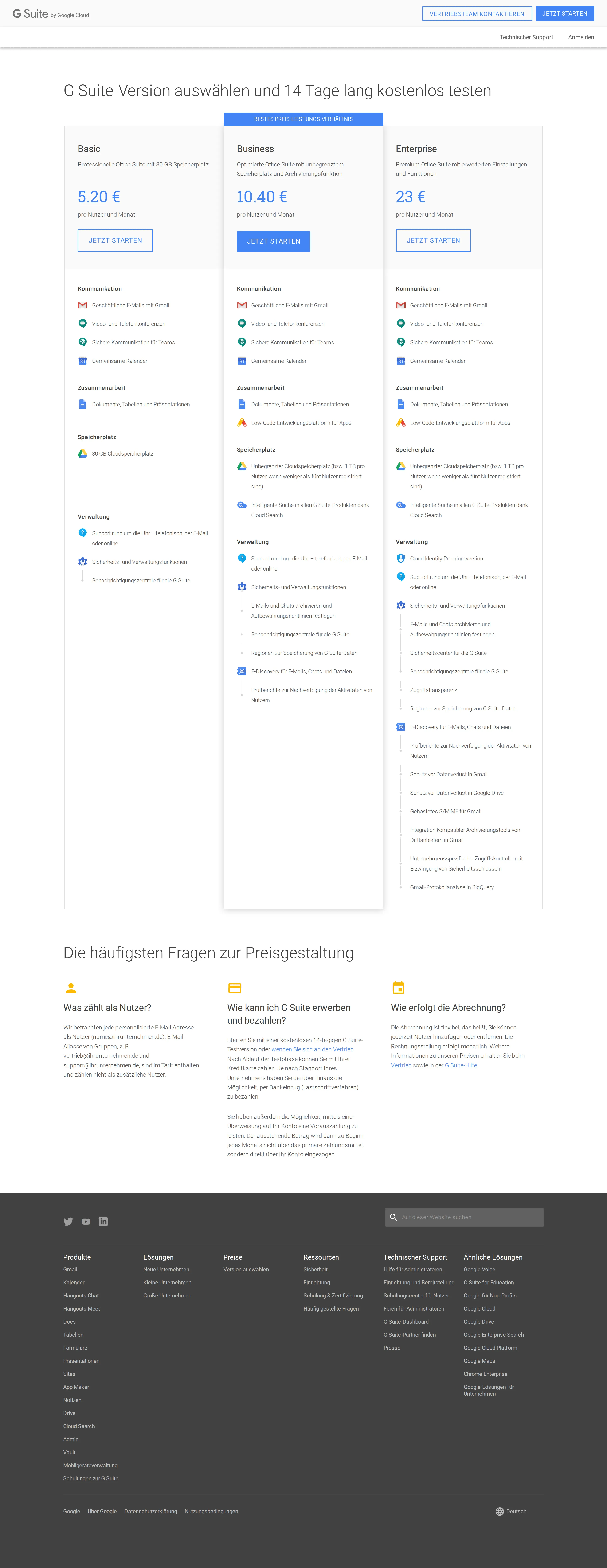 First G Suite price increase: Basic to $6, Business to $12; Enterprise tier now public - G Suite raises Basic from $5 to $6 and Business from $10 to $12 per user/month —