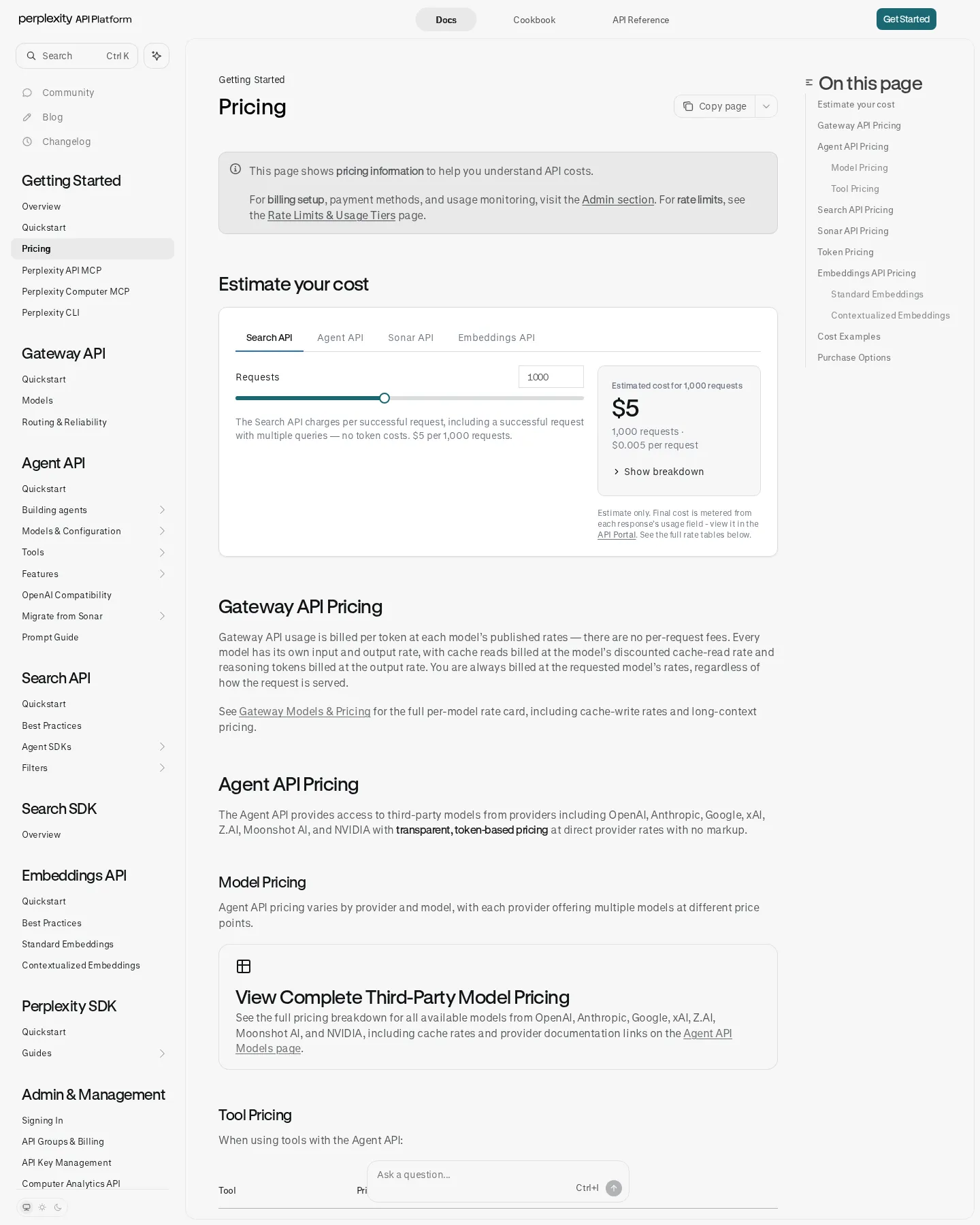 Agent API fetch_url Price Reverts to $0.0005 — Reverses the 2026-07-29 Cut - Perplexity's Agent API `fetch_url` tool price doubled back to $0.0005 per invoca