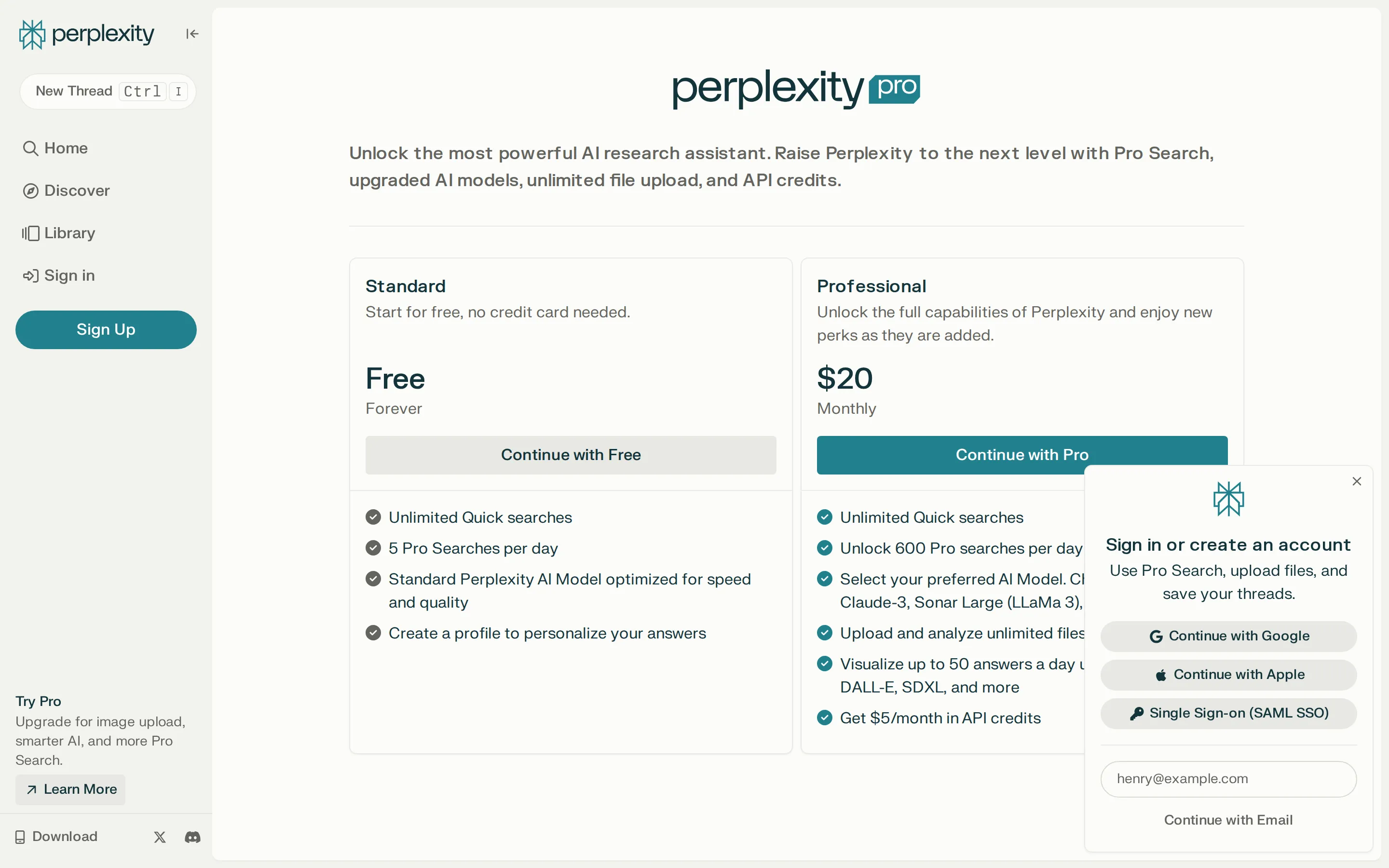 Free vs Pro Tiering Formalized - By May 2024 the Pro page presented an explicit two-column Free vs Professional s