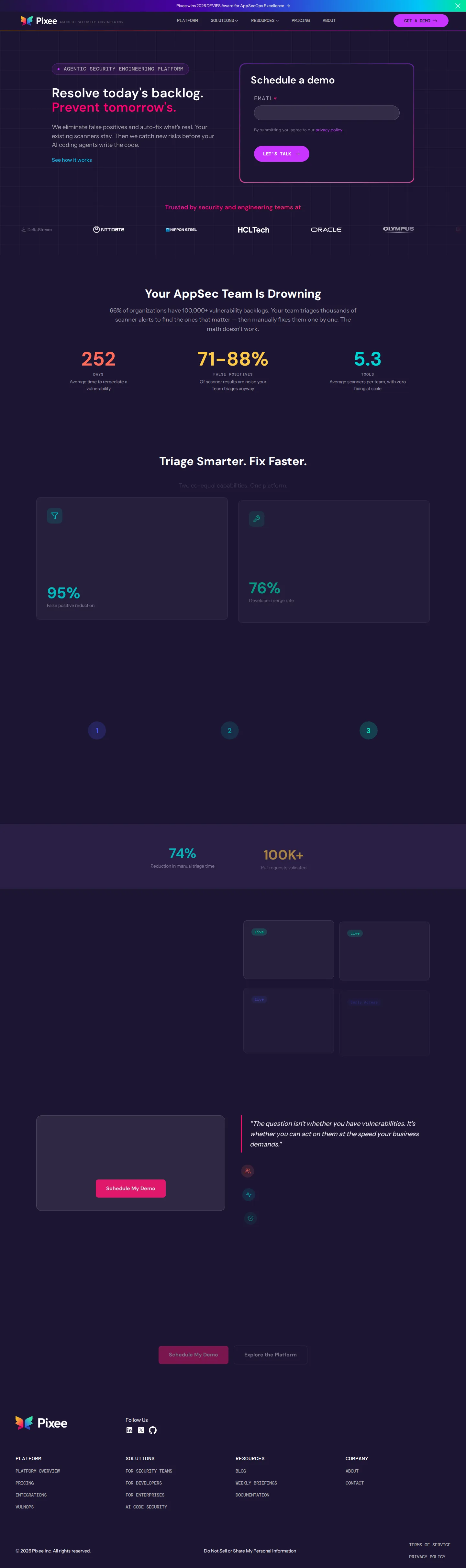 Foresight agent reaches General Availability - Pixee promoted Foresight (its PRD/design-stage security review agent) from Early