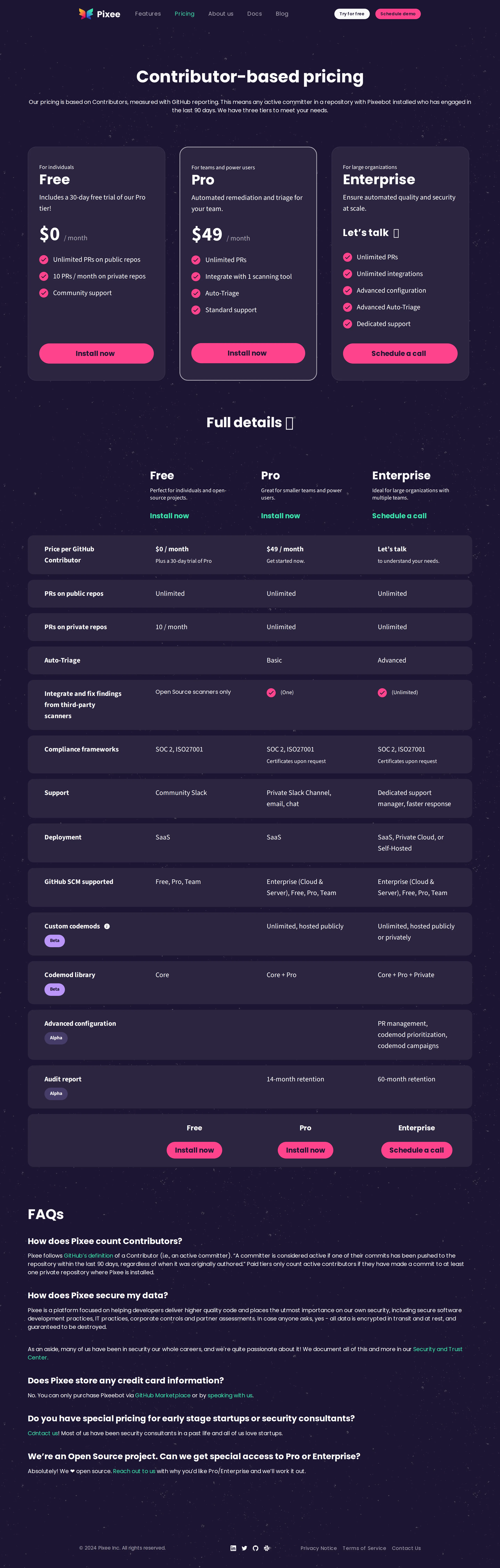 Pro raised to $49/mo, Auto-Triage added - Free tier retained; Pro list price moved to $49/mo per GitHub Contributor with A