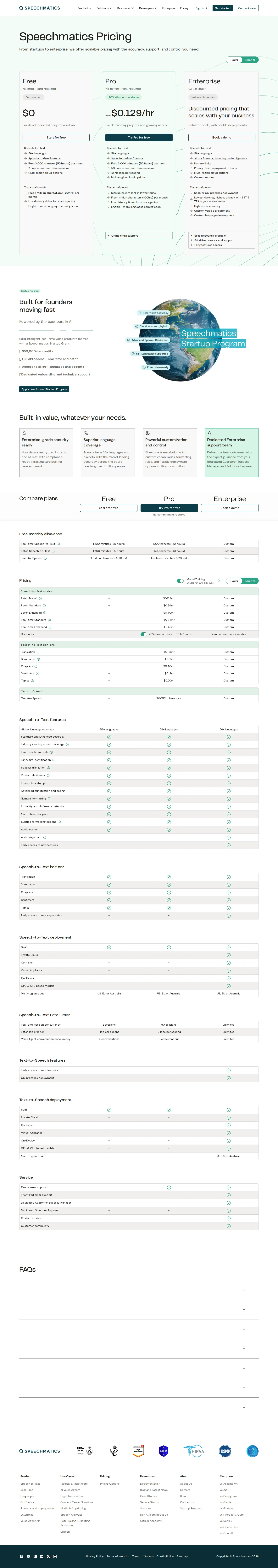 Real-time enhanced cut to $0.43/hr, Melia 1 model, bigger free tier - Current snapshot: real-time enhanced accuracy cut $0.56→$0.43/hr. New multilingu